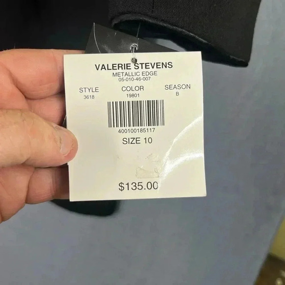 Valerie Stevens Coat jacket women’s size 10 pure Wool black cute trendy - Picture 5 of 7